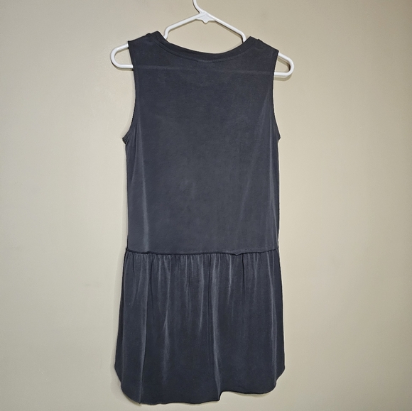 Anthropologie Mote Peplum Tank Top Super Soft Layering Piece Gray Women's Small - Picture 5 of 5